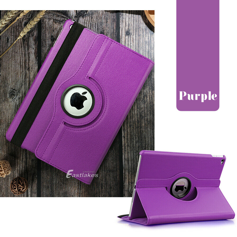 Leather Rotate Stand Smart Cover For Apple iPad Air mini Pro - Eastlakes Electronics